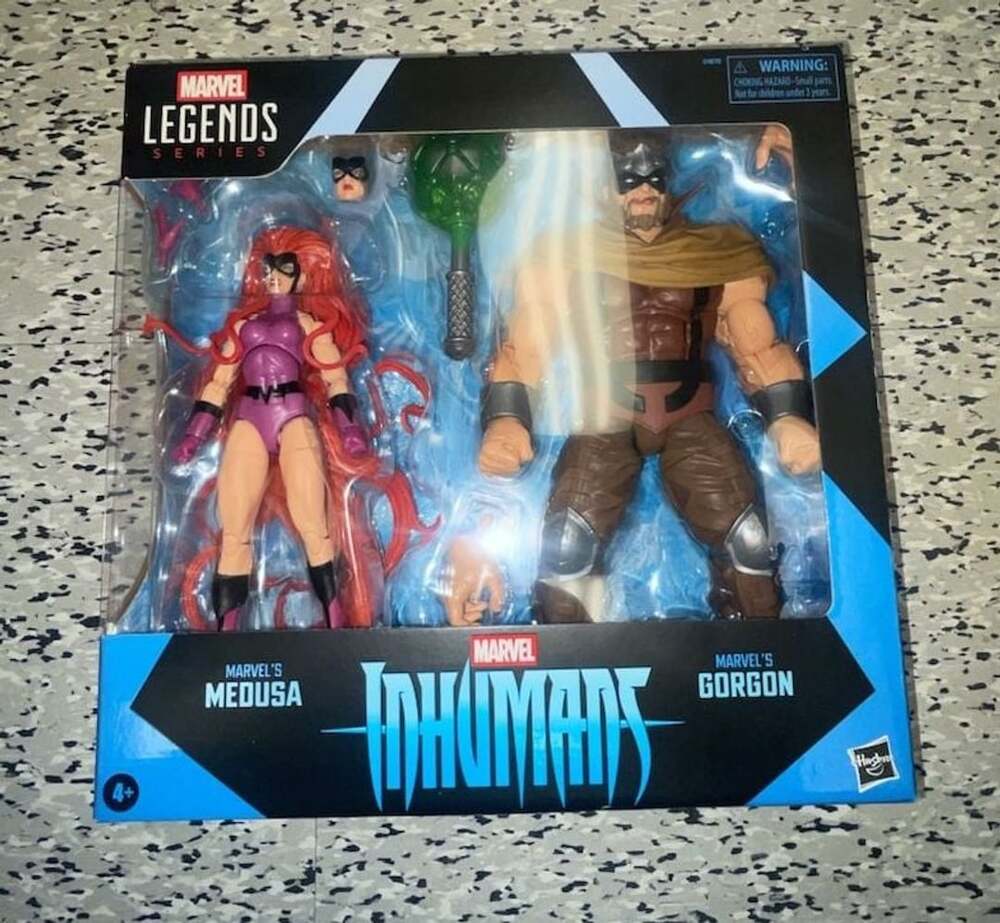 Marvel Legends Inhumans Medusa & Gorgon Action Figure 2-Pack